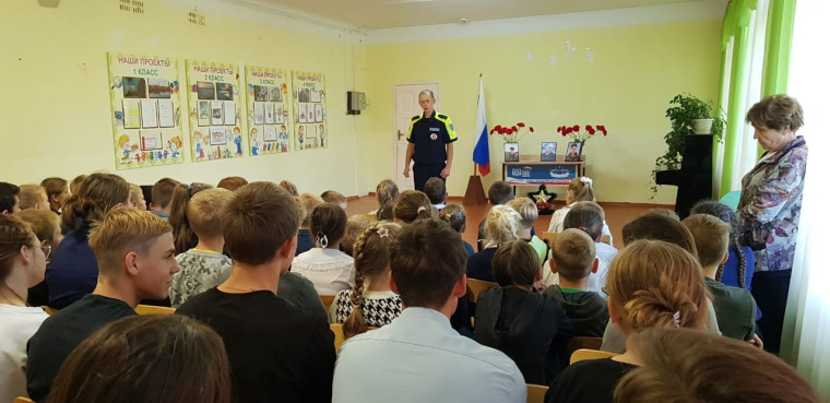 Встреча с сотрудниками ДПС.